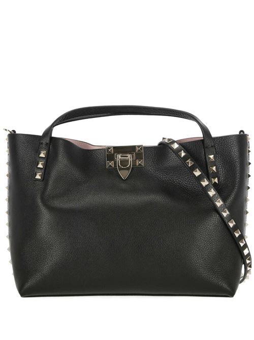 Borsa nera con abbellimento Rockstud Valentino Garavani | 4W2B0K11VSN44A